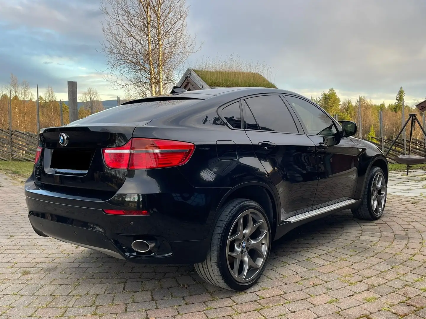 BMW X6 X6 xdrive35d Zwart - 1