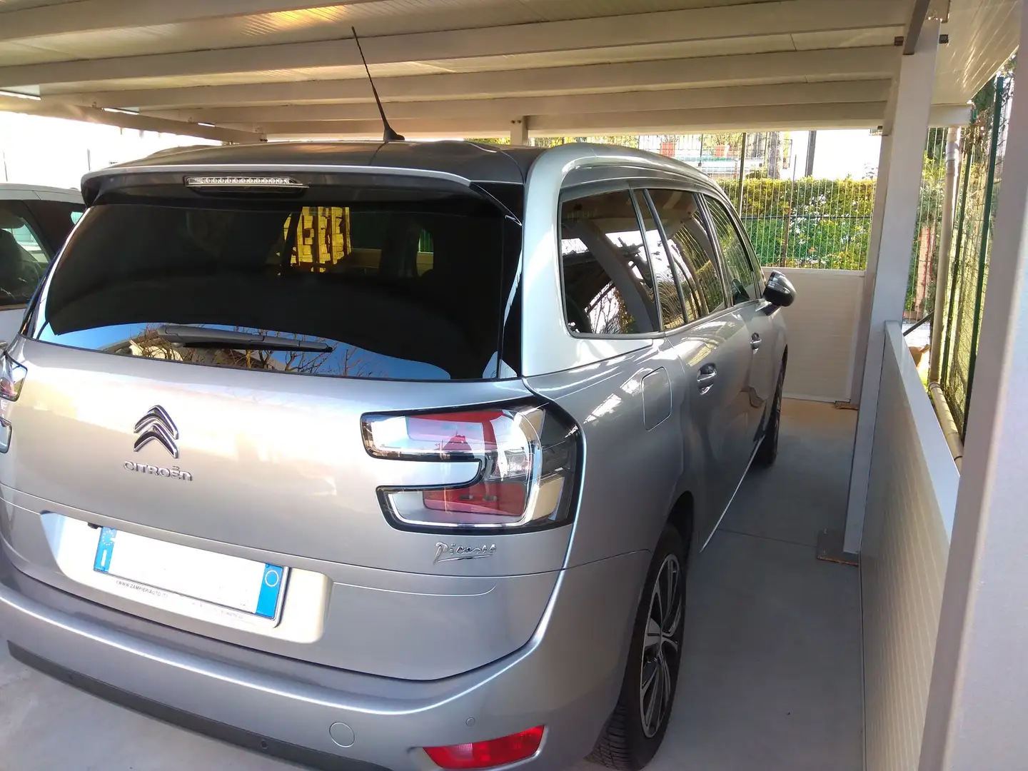 Citroen Grand C4 Picasso C4 Grand Picasso II 2017 1.6 bluehdi Feel s Grigio - 2