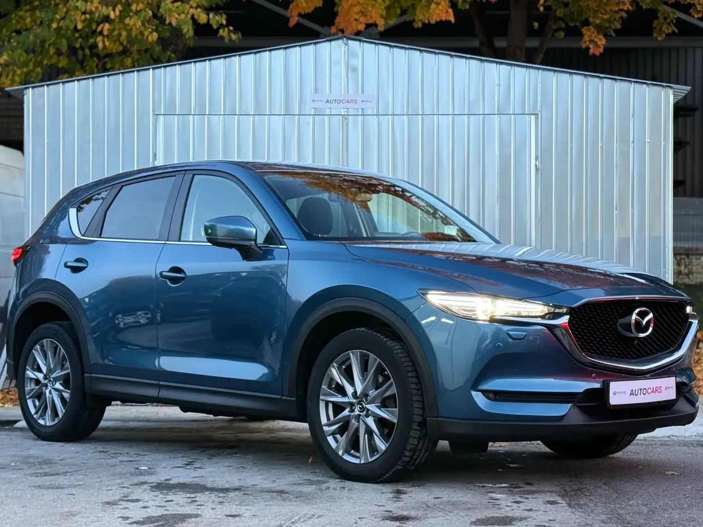 Mazda CX-5 2.2 SKYACTIV AWD/HEAD-UP/360°/SPUR-ASS/TEMP Bleu - 2
