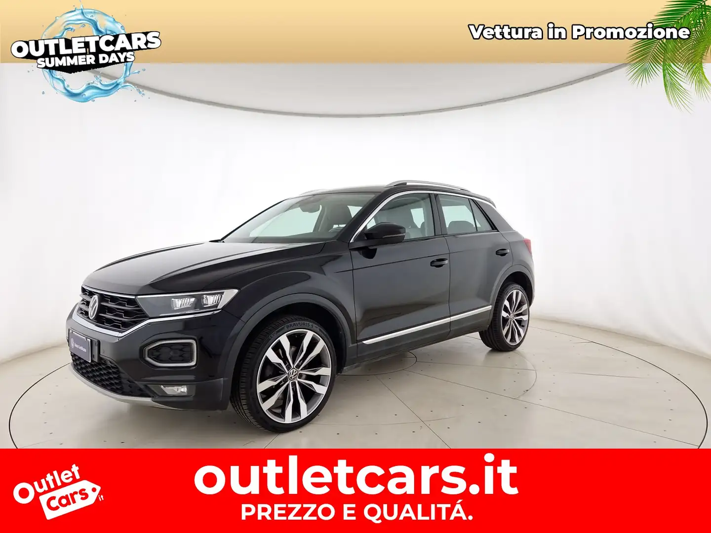 Volkswagen T-Roc 1.5 tsi sport dsg Nero - 1