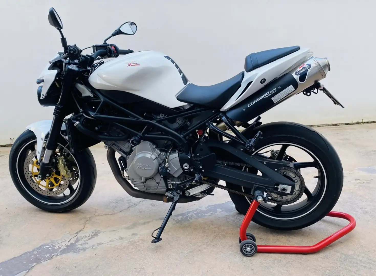 Moto Morini Corsaro 1200 Veloce Weiß - 1
