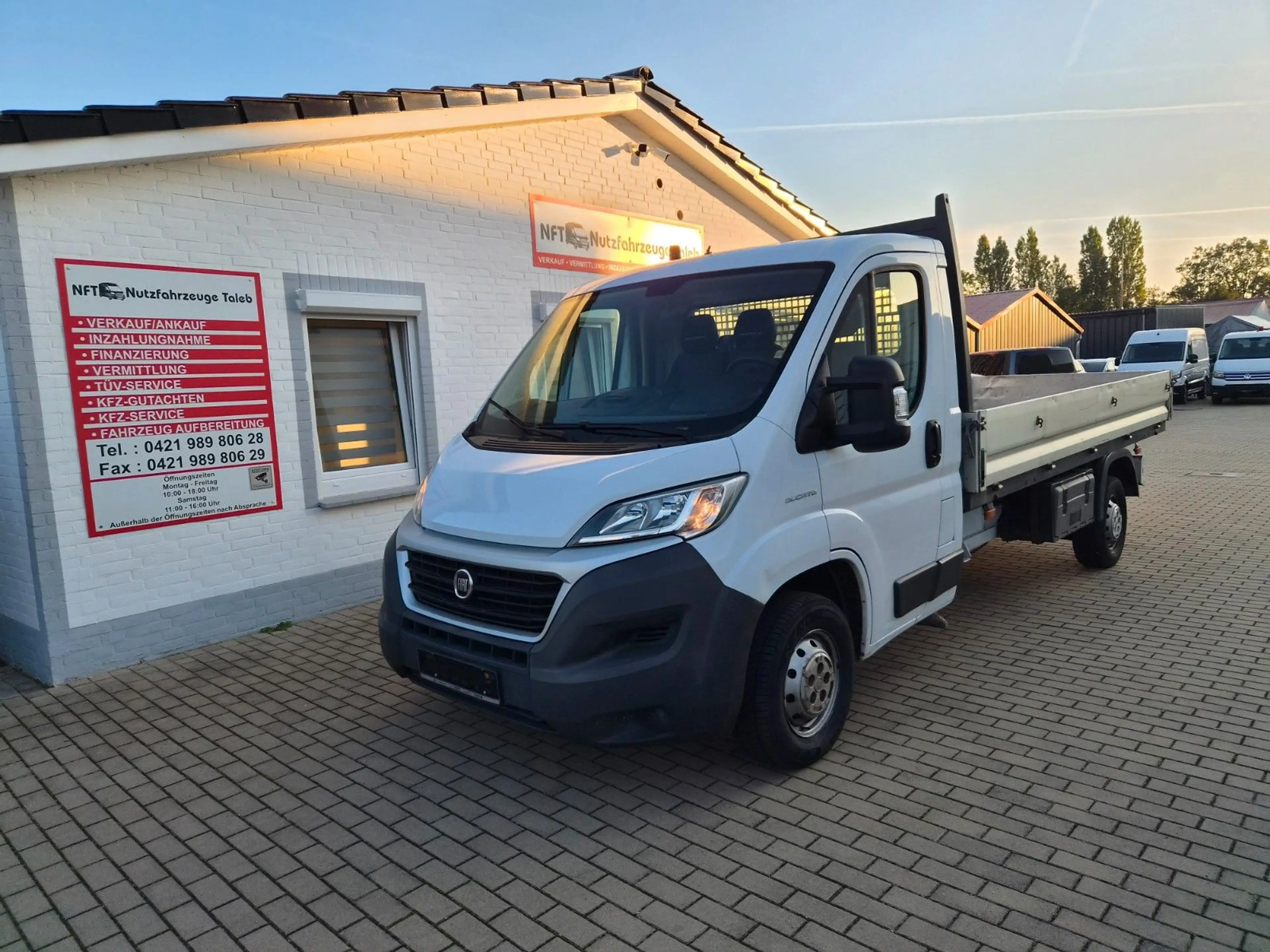 Fiat Ducato Pritsche 35 130 L4 Pritsche/1HAND/TÜVNEU