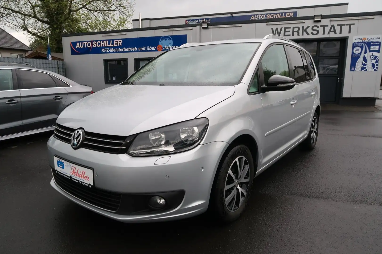 Volkswagen Touran Style # 7 Sitze # Tempomat # 6 Gang Срібний - 1