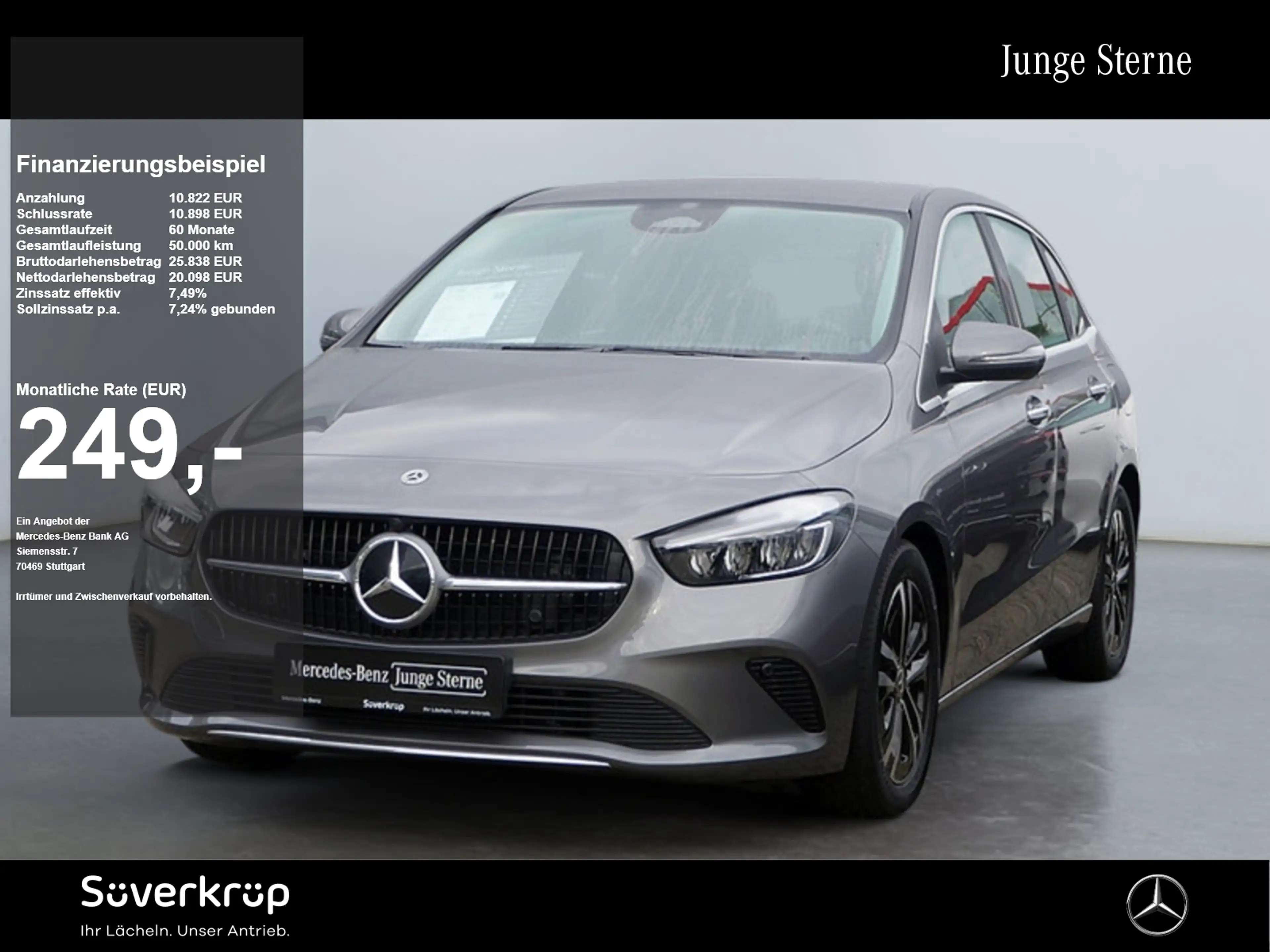 Mercedes-Benz B 200 , PROGRESSIVE MEMO AHK DISTR KAMERA SPUR