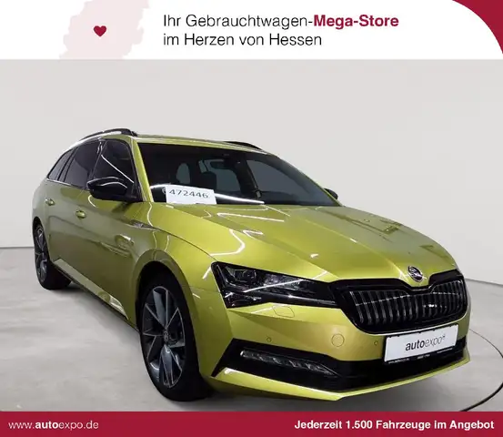 2022 Skoda Superb in Yellow for sale