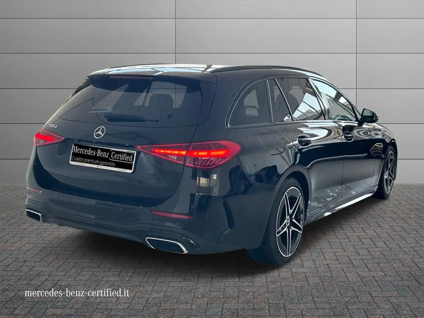 Mercedes-Benz C 200 C SW 200 d mhev Premium auto Nero - 2