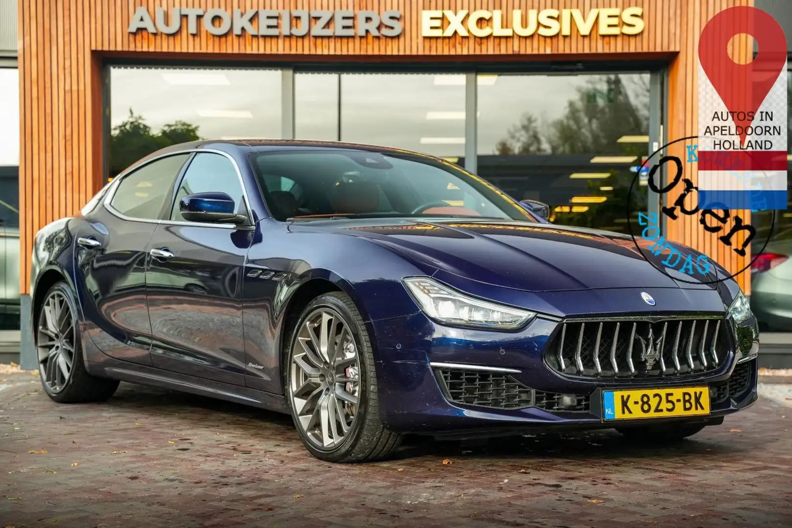 Maserati Ghibli 3.0 V6 GranLusso 21"LM Keyless kamera Blau - 1