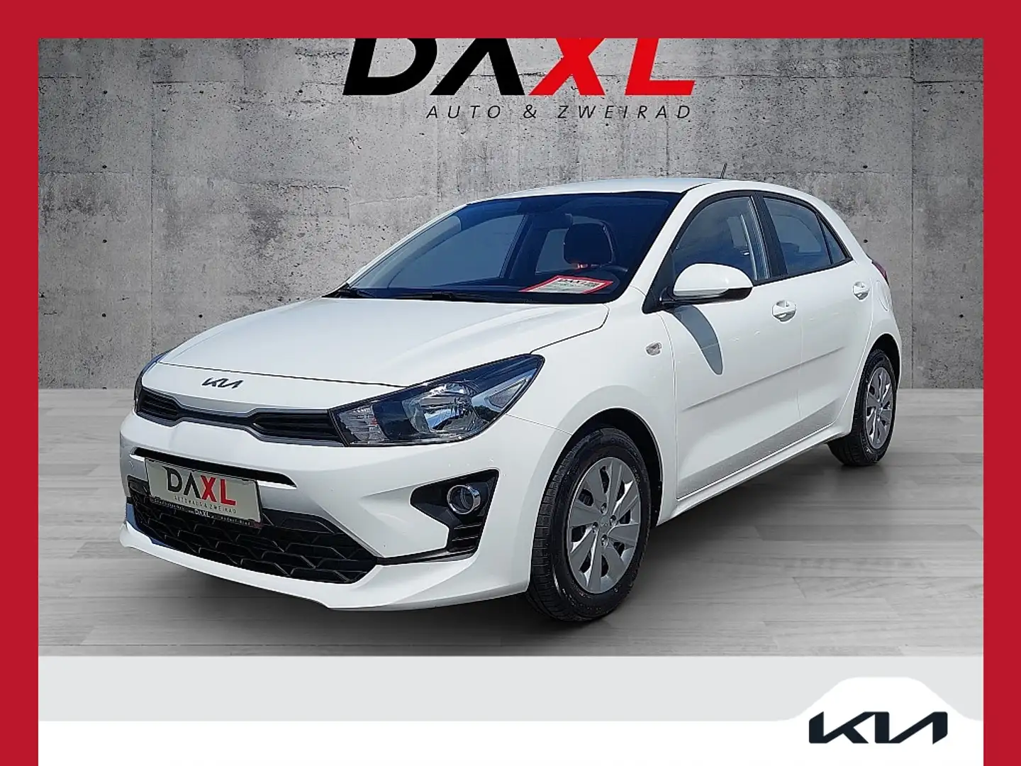 Kia Rio 1,25 MPI Neon ISG Blanc - 1