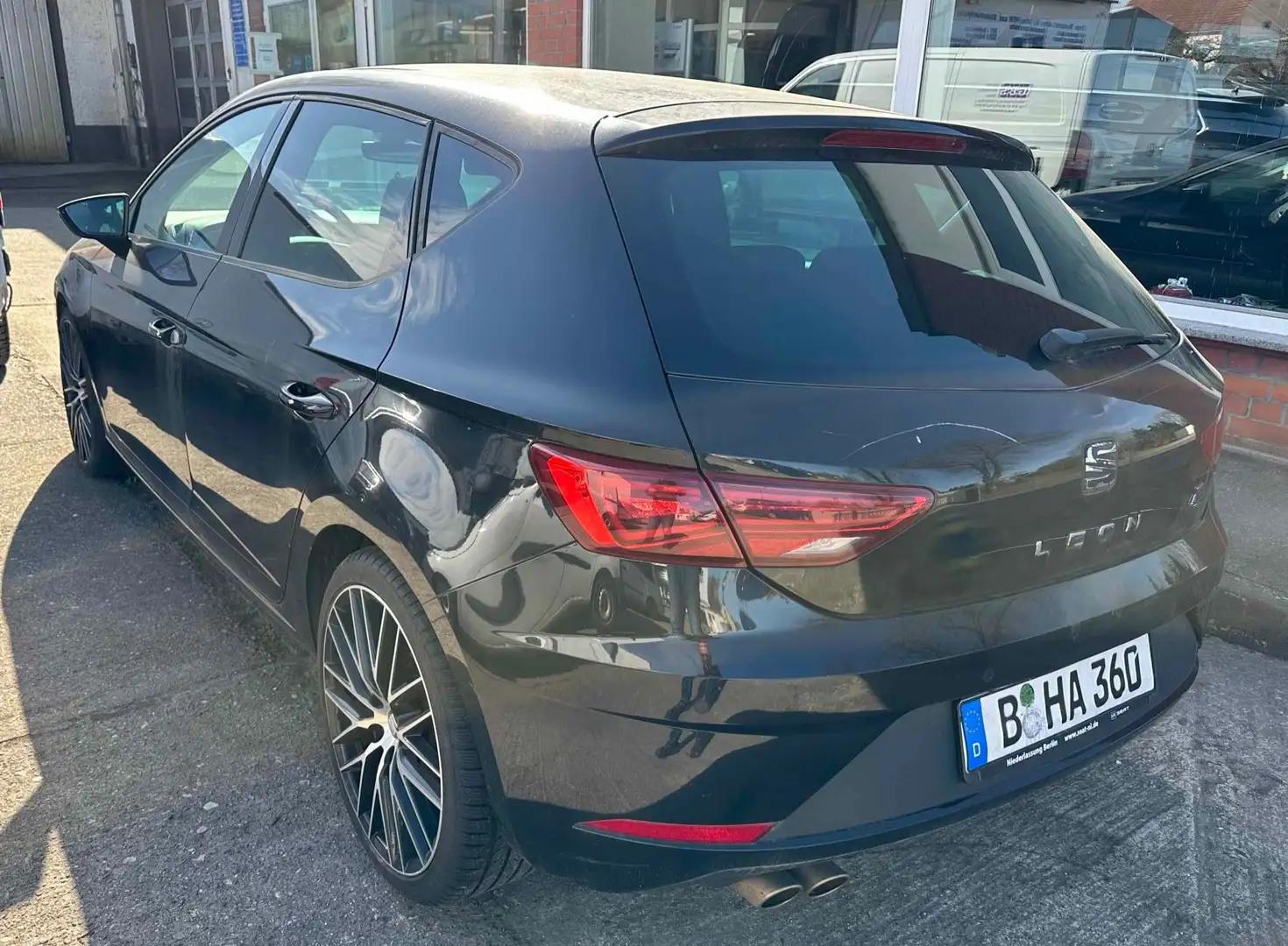 SEAT Leon FR, Leder Schwarz - 2