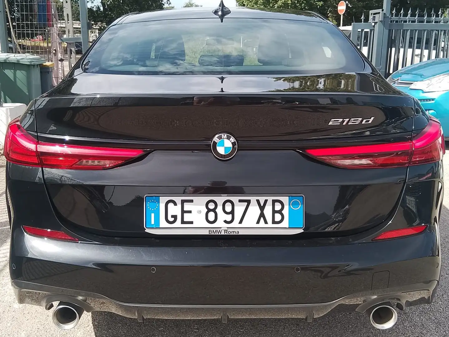 BMW 218 Serie 2 F44 Gran Coupe 218d Gran Coupe Msport auto Nero - 2