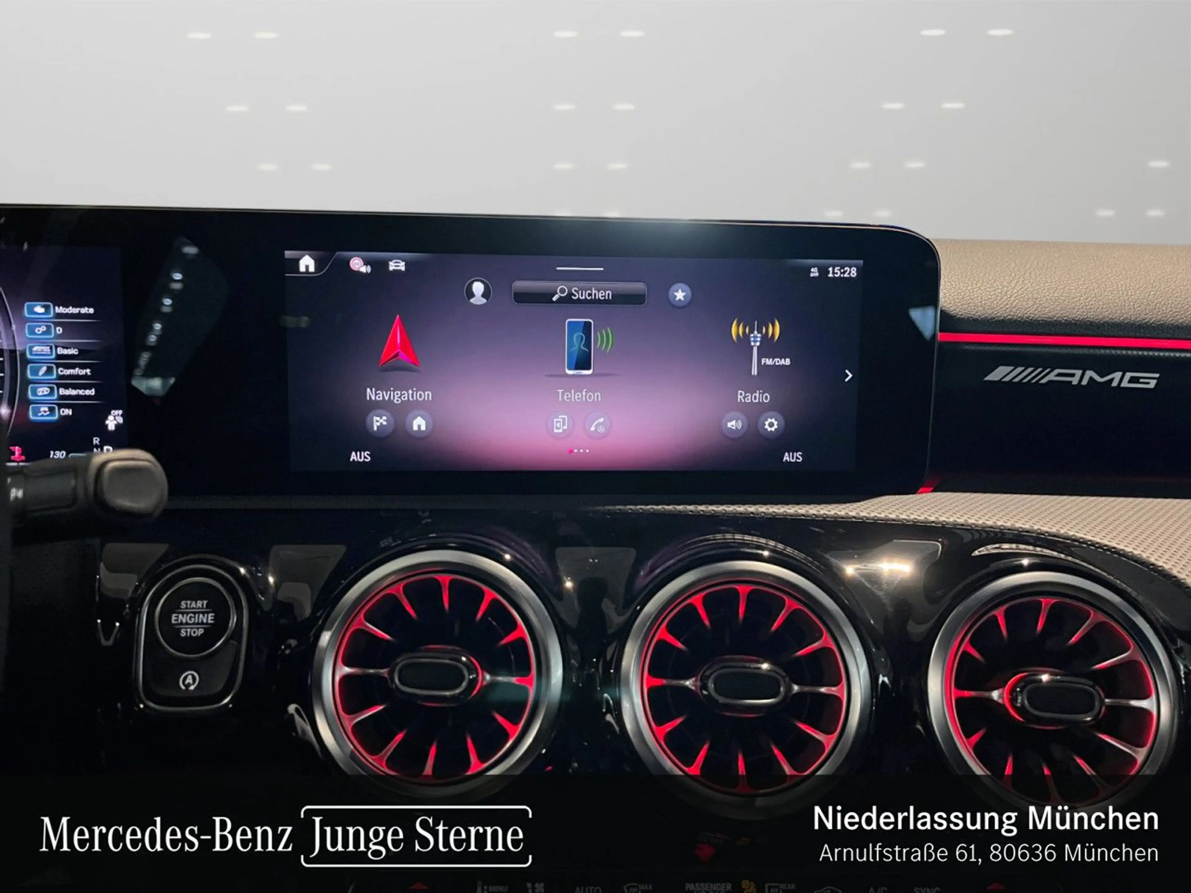 Mercedes-Benz A 45 AMG A 45 S 4M DRIVERS+PANO+360°+MULTIBEAM+BURMESTER — photo 12