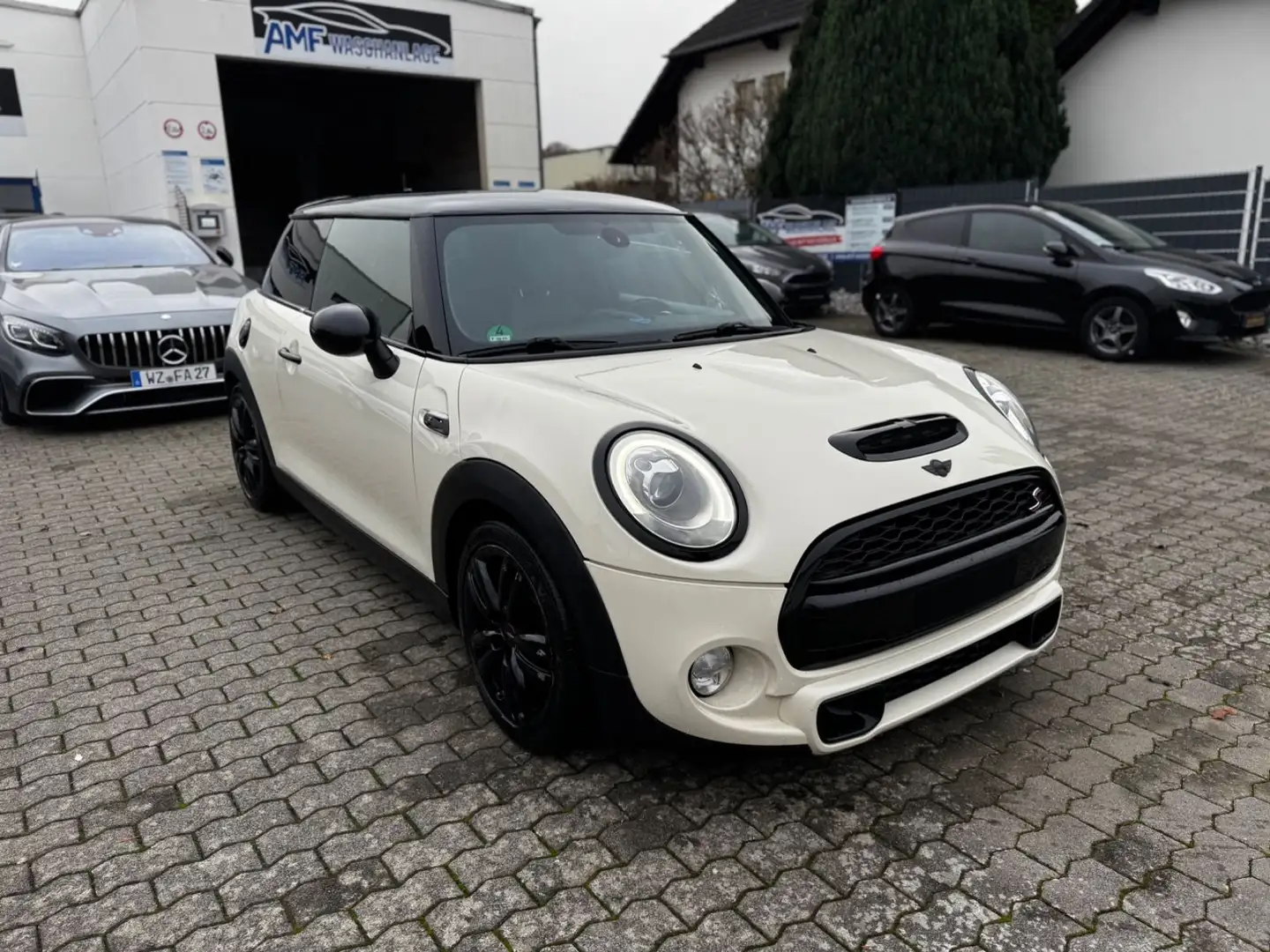 MINI Cooper S Mini 3-trg. Cooper S Sportauspuff Leder Weiß - 2