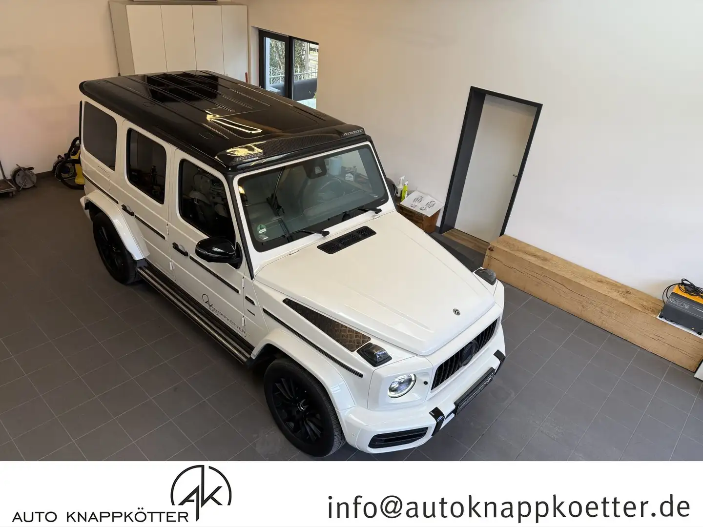 Mercedes-Benz G 400 G 400 d STRONGER THAN TIME/G63 Optik  AMG Line SHD Bílá - 1