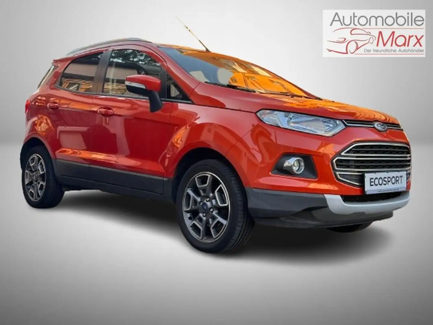 Ford EcoSport Titanium,TÜV&Insp.NEU,Rückfahrkamera,Winterpaket Rot - 2