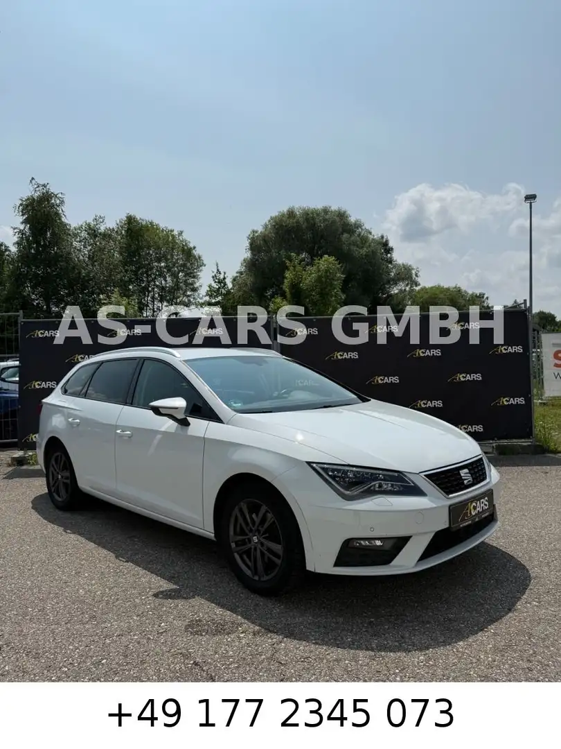 SEAT Leon ST 1.4 TGI Style *TÜV & SERVICE NEU* Weiß - 1