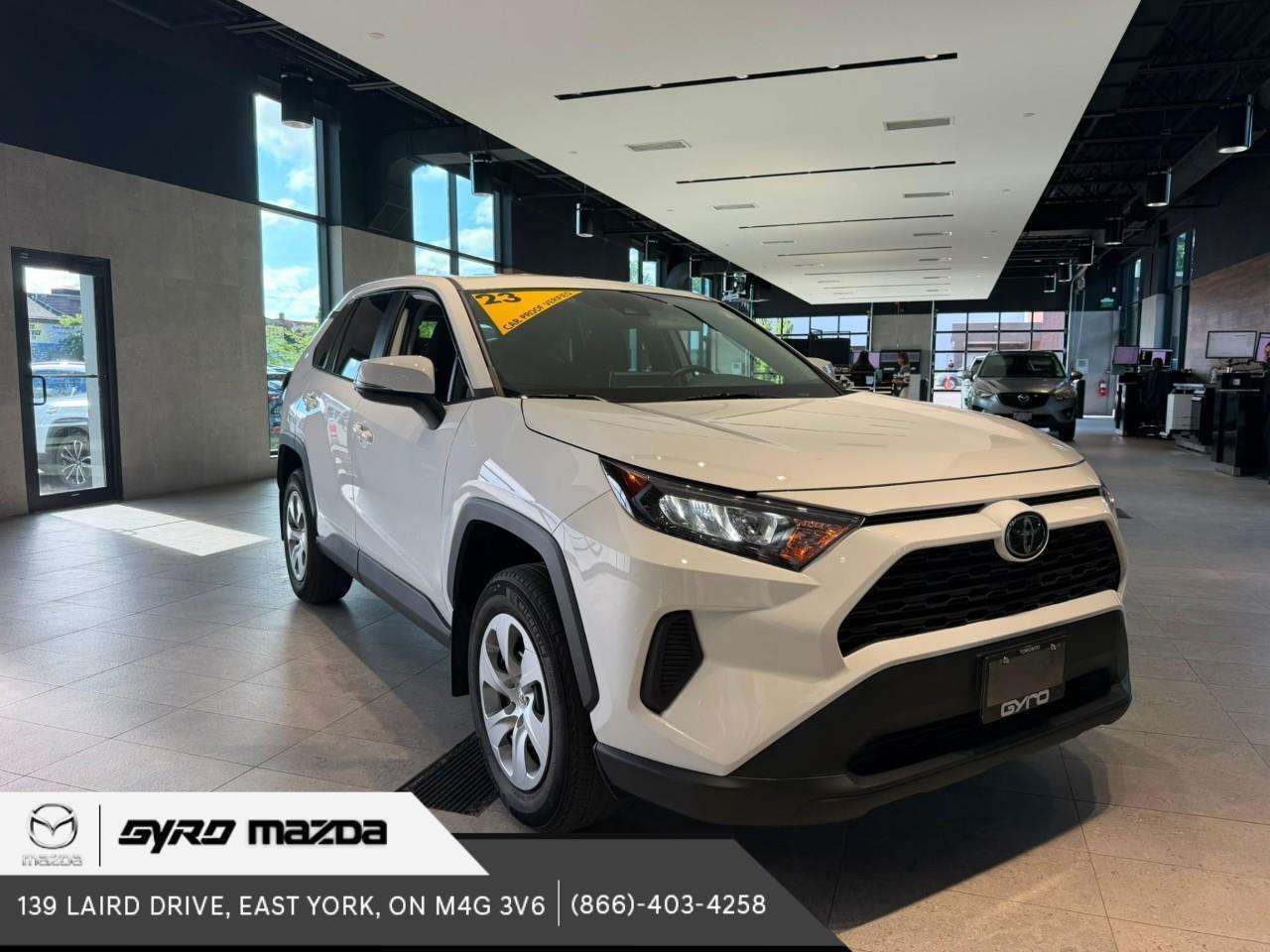 White 2023 Toyota RAV4 SUV / Crossover All-Wheel Drive Automatic
