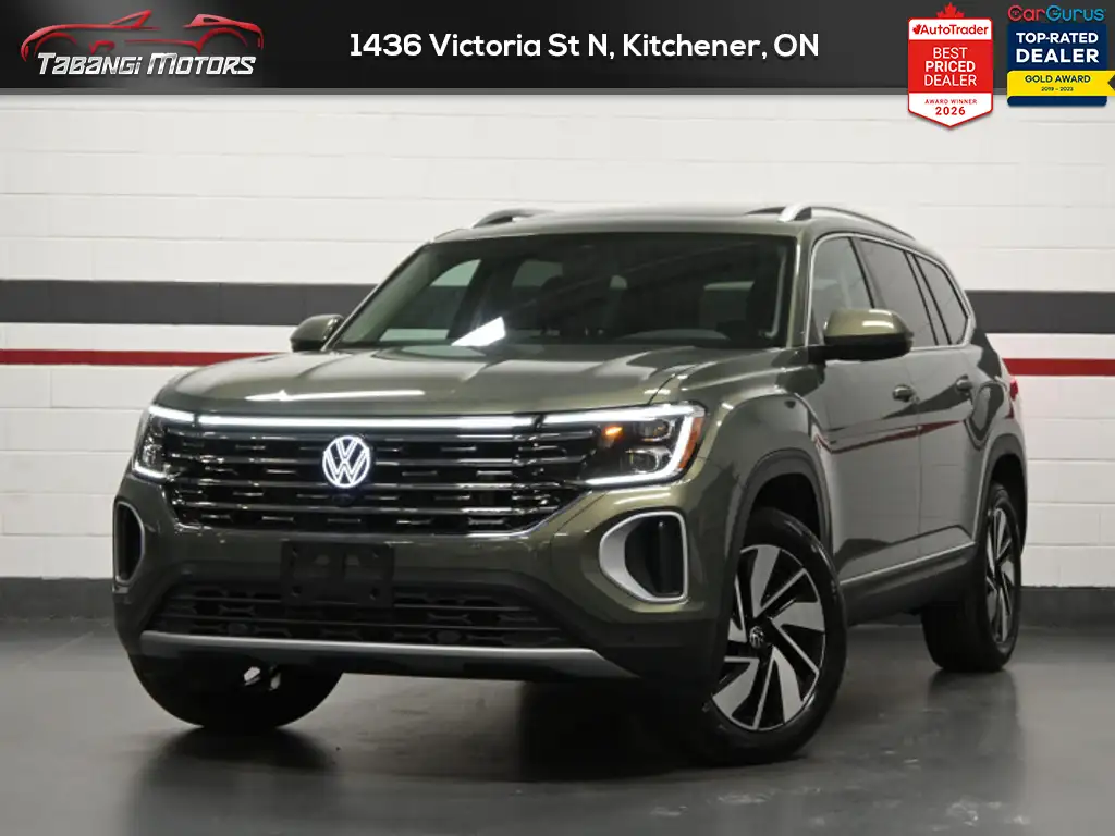 2026 Volkswagen Atlas Highline No Accident Panoramic Roof Harmon/Kardon