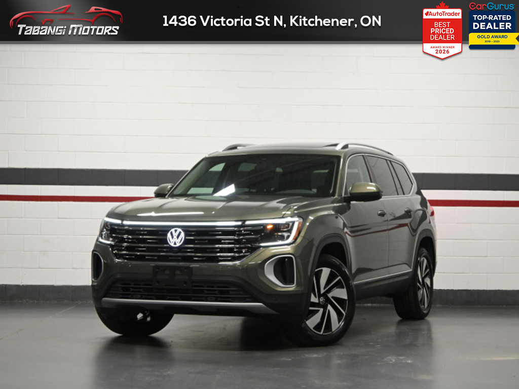 2026 Volkswagen Atlas Highline No Accident Panoramic Roof Harmon/Kardon