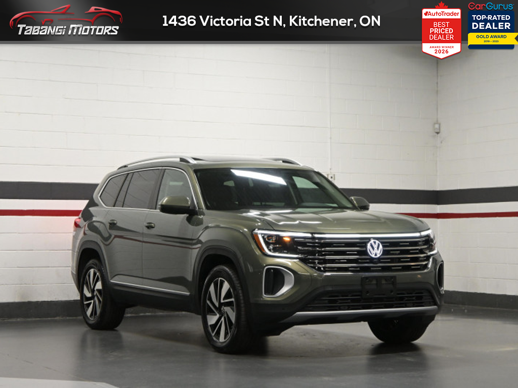 2026 Volkswagen Atlas Highline No Accident Panoramic Roof Harmon/Kardon
