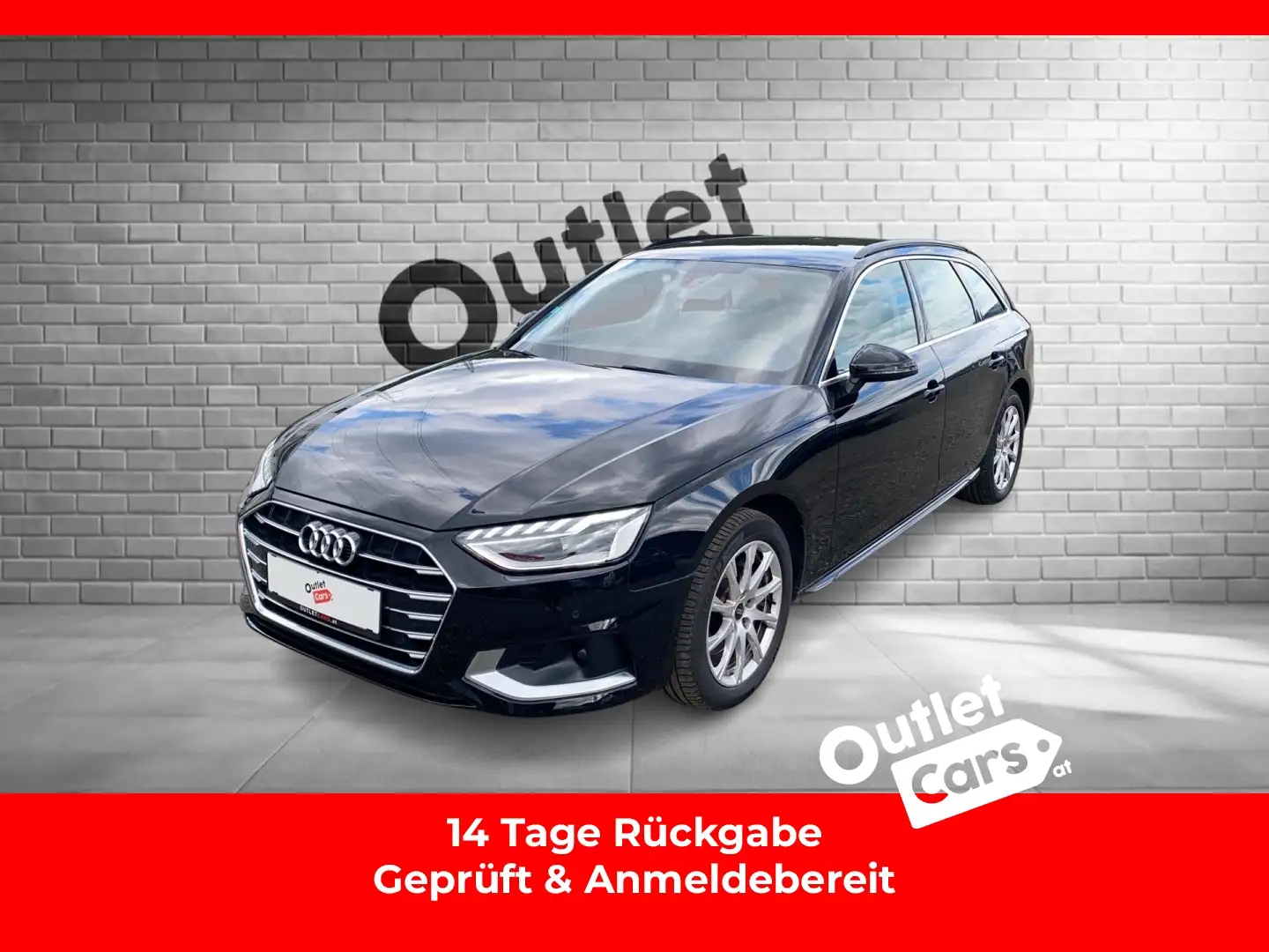 Audi A4 Avant 30 2.0 TDI advanced LED+NAVI+RFK+LM+PDC Schwarz - 1