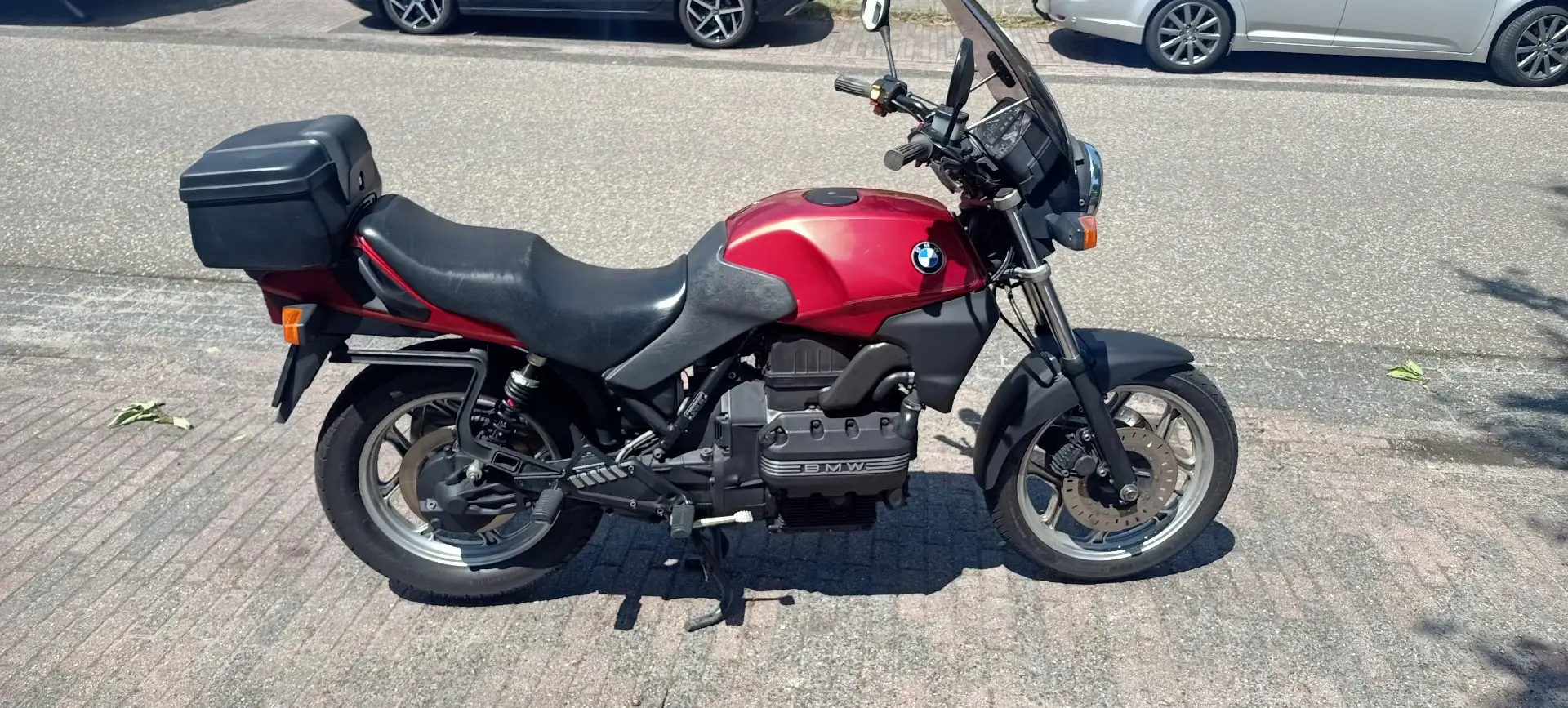 BMW K 75 - Zeer goede onderhoudsstaat Rouge - 2