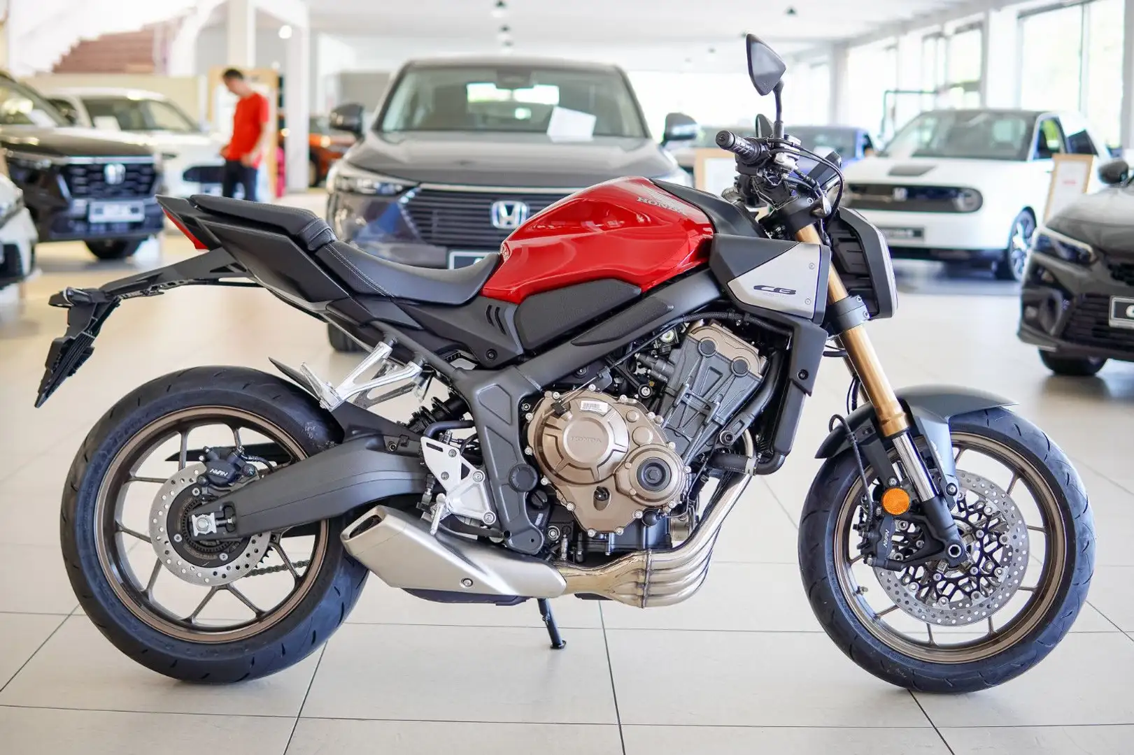 Honda CB 650 R Roşu - 1