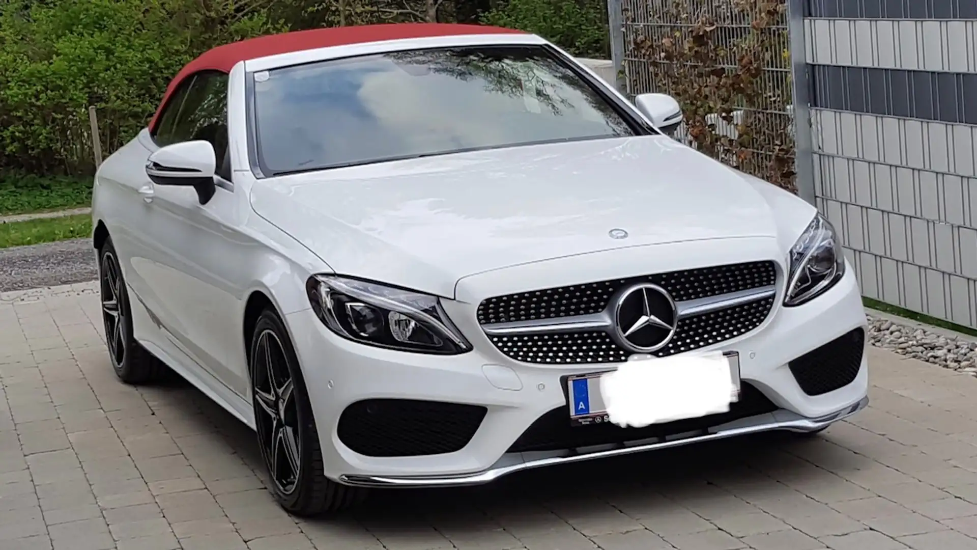 Mercedes-Benz C 220 C 220 d 4MATIC Cabrio Aut. Weiß - 1