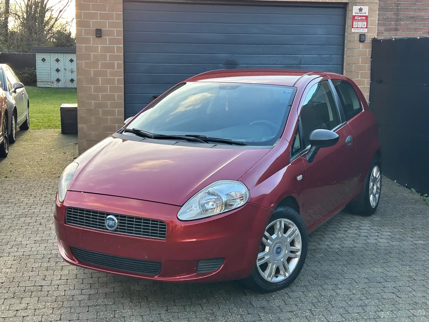 Fiat Grande Punto 1.2 Fire Dynamic Airco EURO4 LEZ2030 Rood - 1