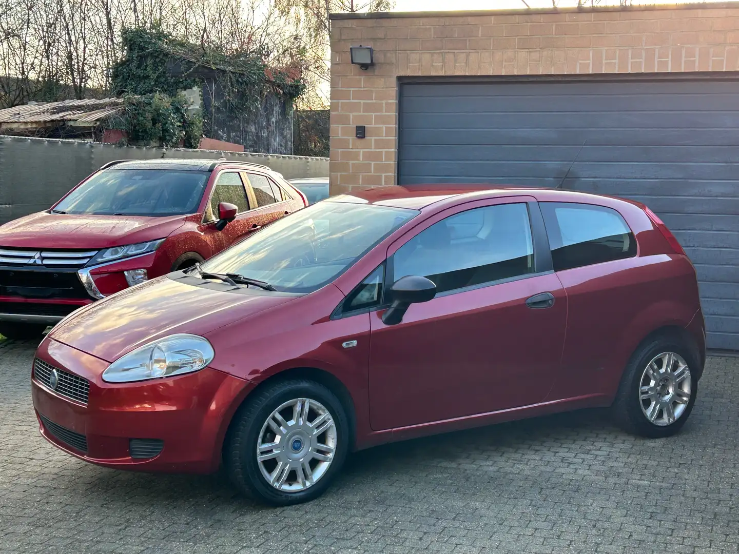 Fiat Grande Punto 1.2 Fire Dynamic Airco EURO4 LEZ2030 Rood - 2