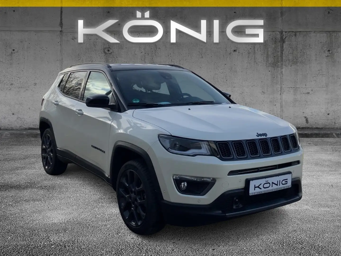 Jeep Compass 1.3 PHEV S 4WD Automatik Klimaautomatik Wit - 2