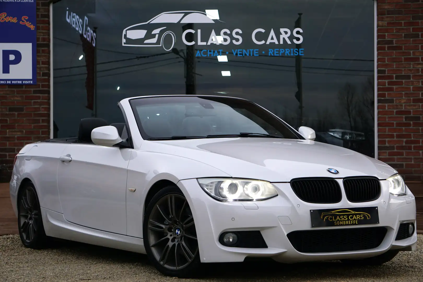 BMW 325 i CABRIOLET PACK M XENON-GPS-CUIR JA19 Wit - 2