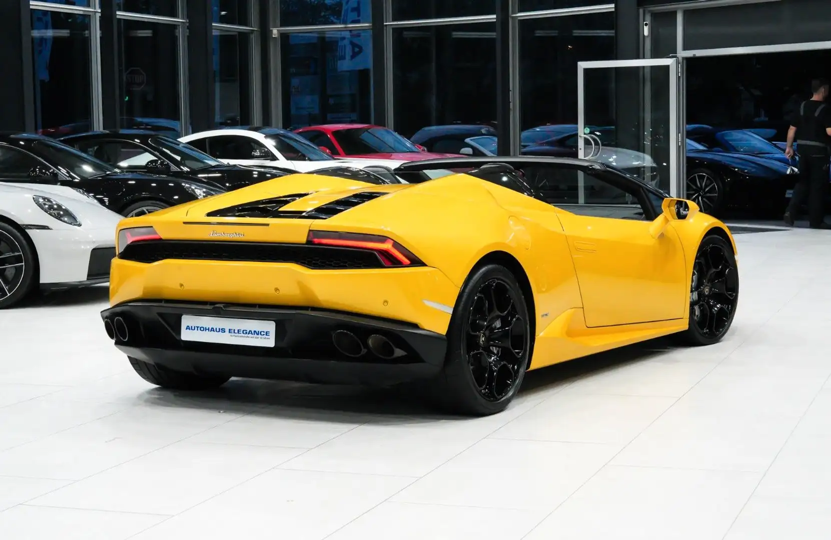 Lamborghini Huracán Spyder LP610*LIFT*20"LM*LEDER*NAVI*SHZ* Amarillo - 2