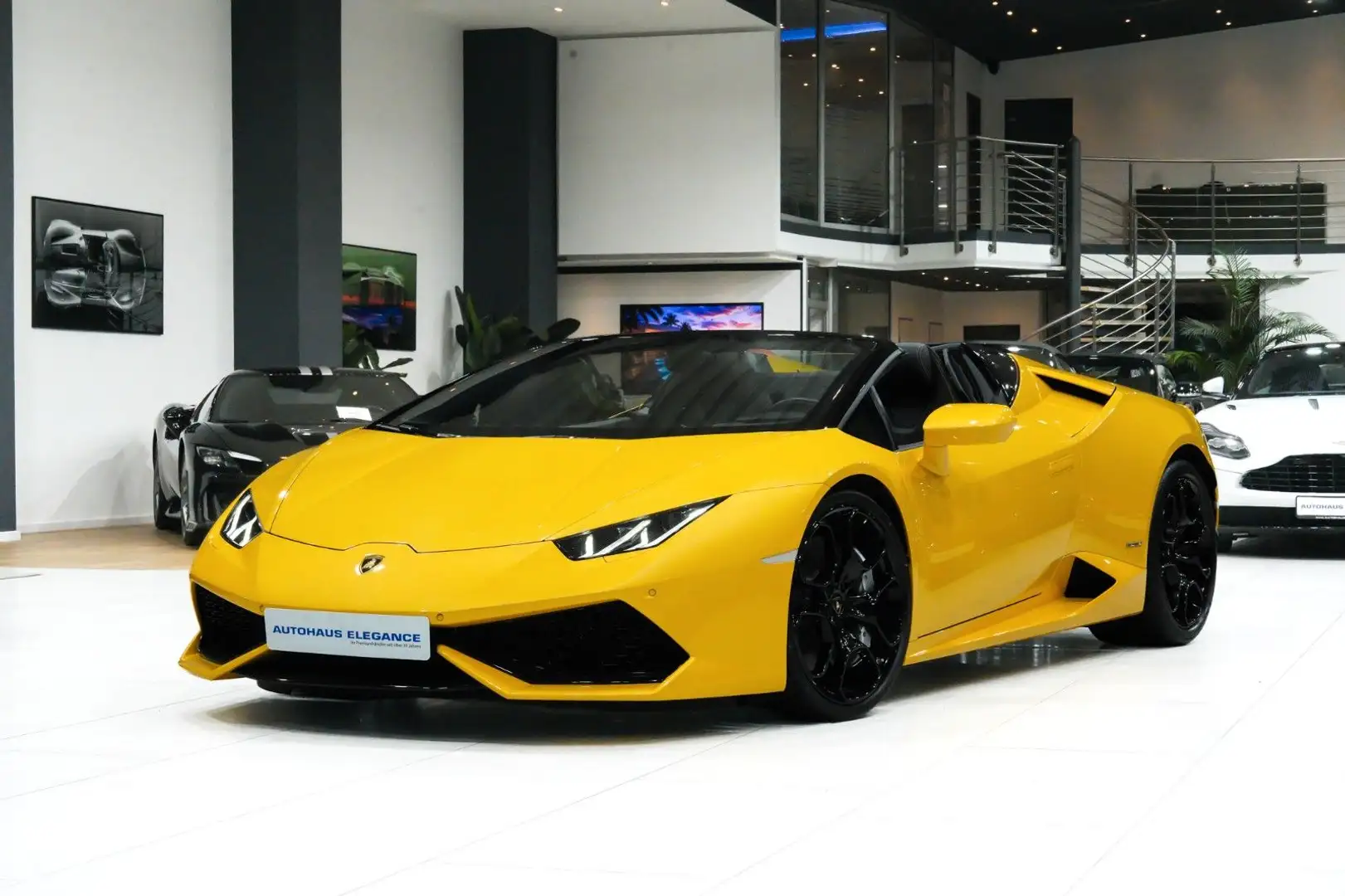 Lamborghini Huracán Spyder LP610*LIFT*20"LM*LEDER*NAVI*SHZ* Amarillo - 1