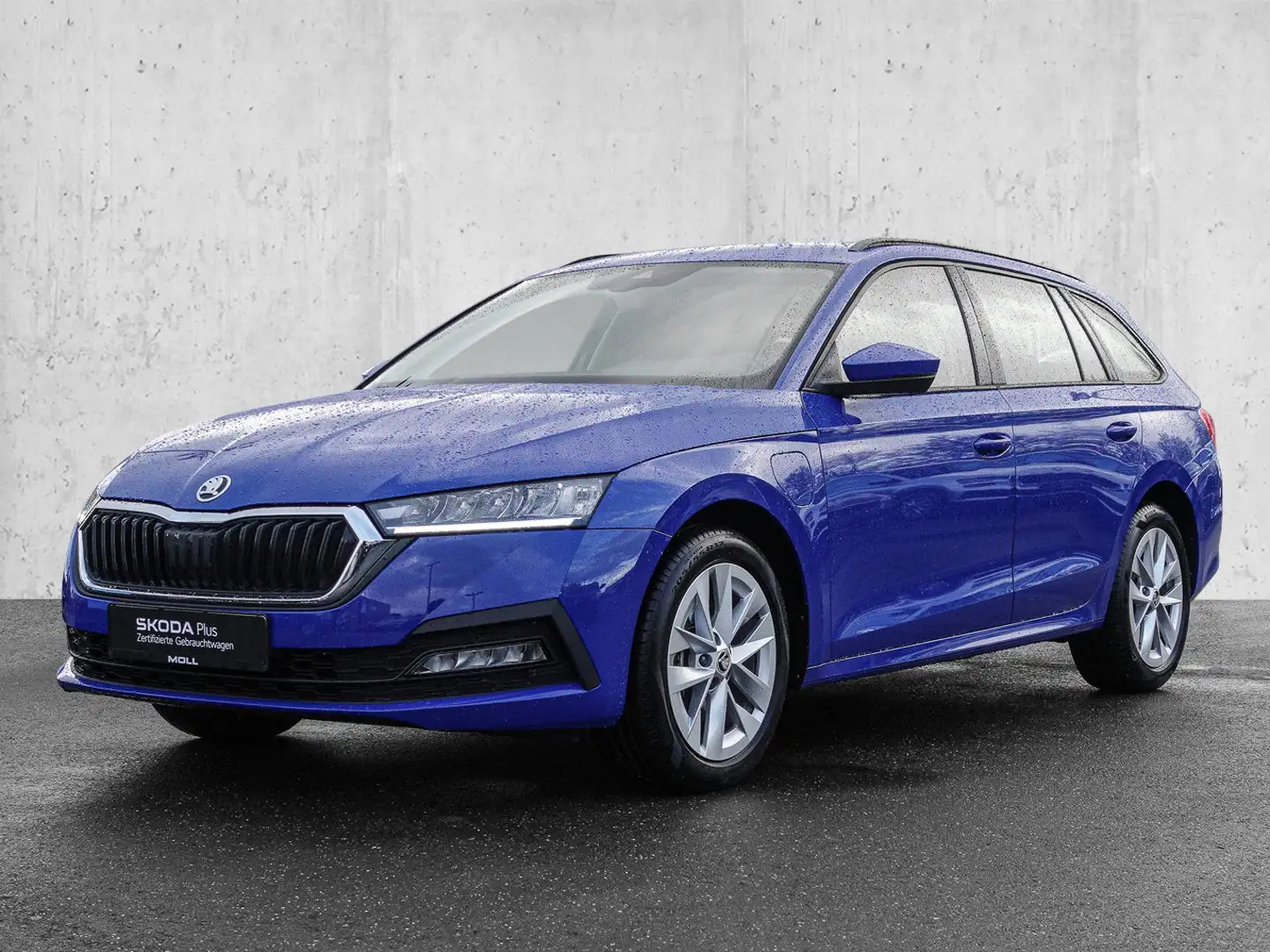 Skoda Octavia Combi 1.4 eTSI eHybrid Ambition LED ALU PDC Blau - 2