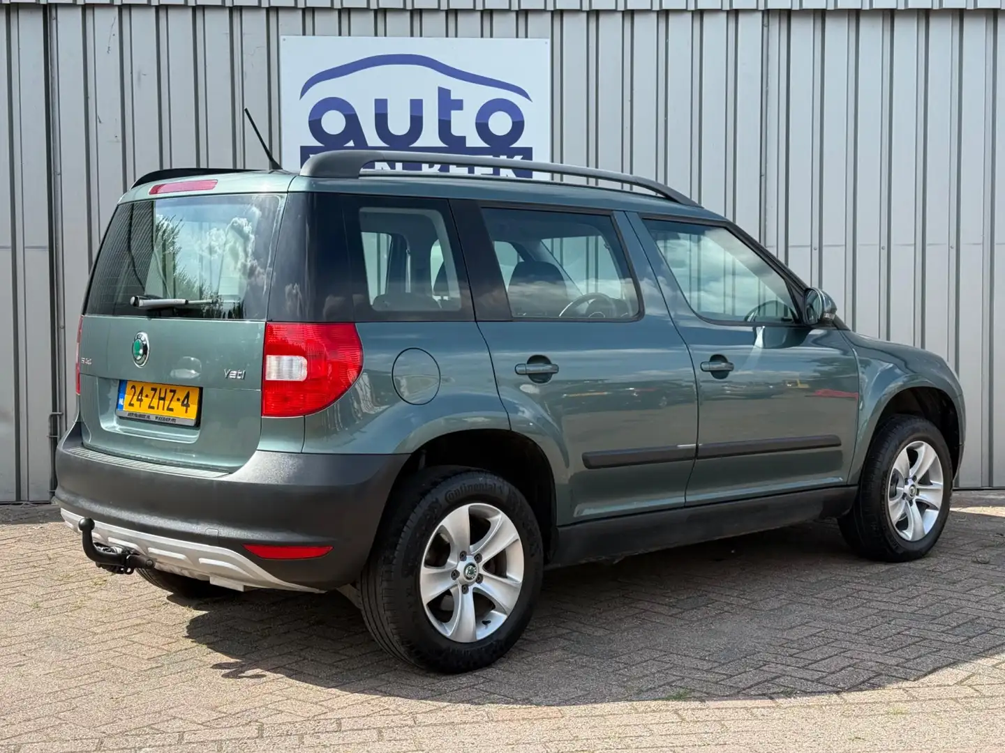 Skoda Yeti 1.8 TSI Ambition 4x4|1800kg trekgewicht Grün - 2
