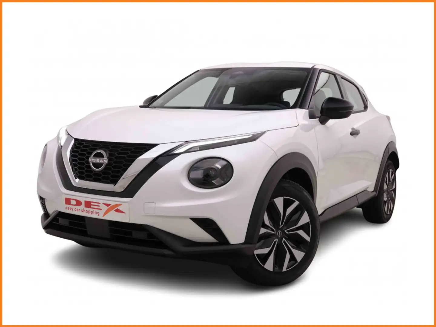 Nissan Juke 1.0 DIG-T 114 DCT Acenta Plus + Comfort Pack Blanc - 1