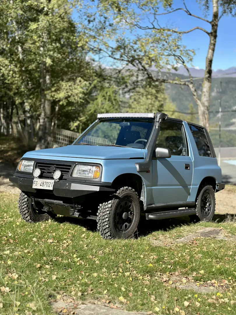 Suzuki Vitara 3p 1.6i JLX P.Pack auto Bleu - 1