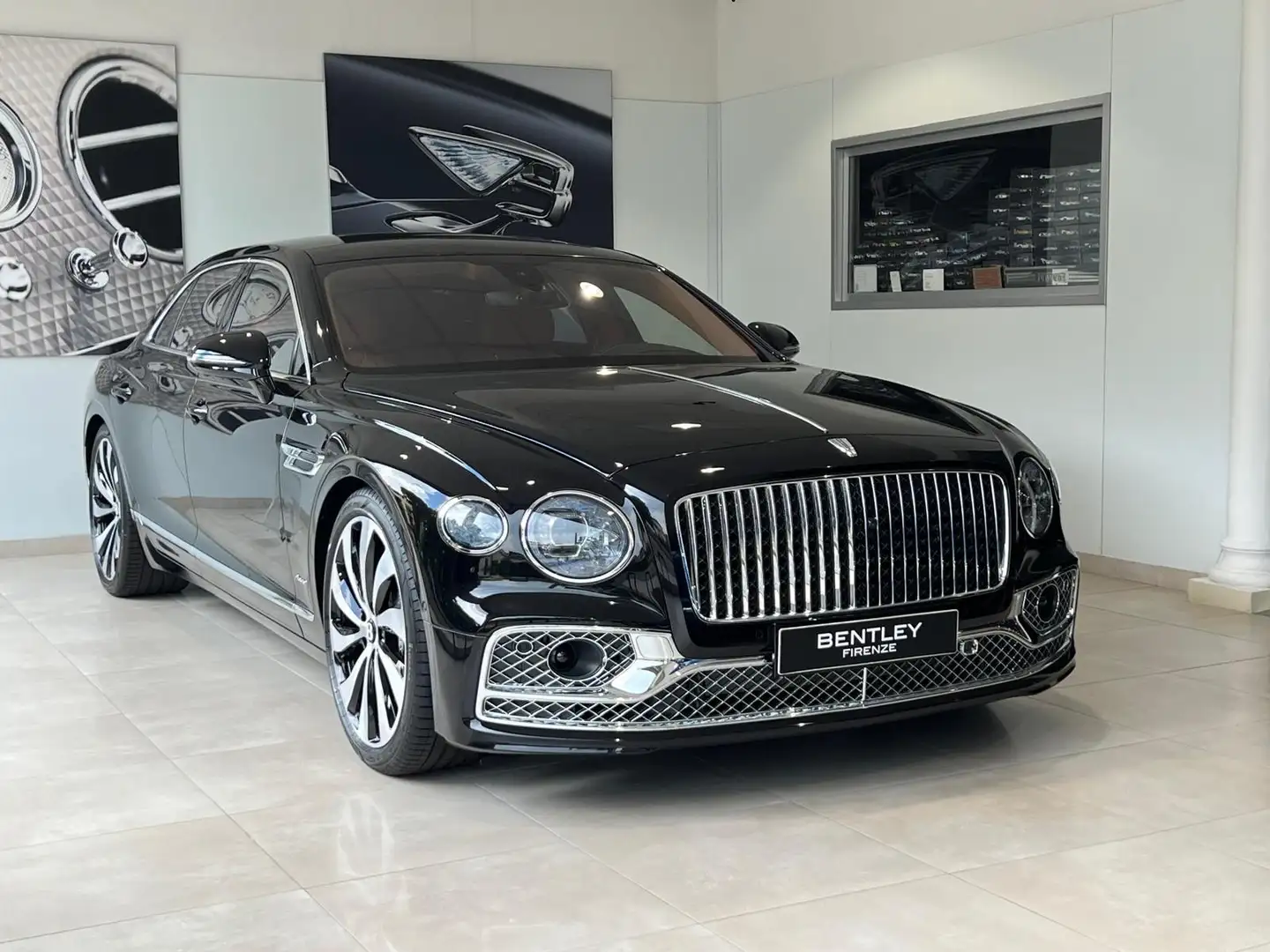Bentley Flying Spur 2.9 V6 Hybrid Azure - NUOVA Negro - 1