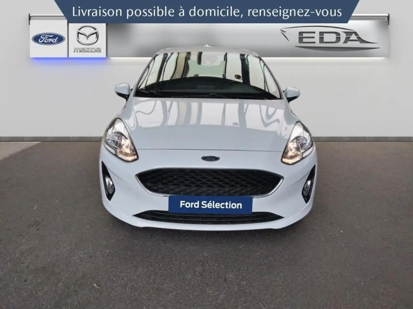 Ford Fiesta 1.0 EcoBoost 95ch Connect Business Nav 5p Blanc - 2