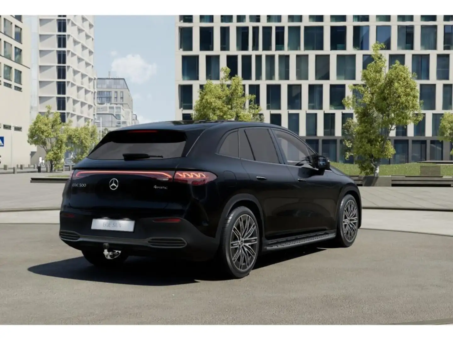 Mercedes-Benz EQE SUV EQE 500 4M SUV AMG-Sport/Pano/Hyper/AHK/Burm/21" Noir - 2