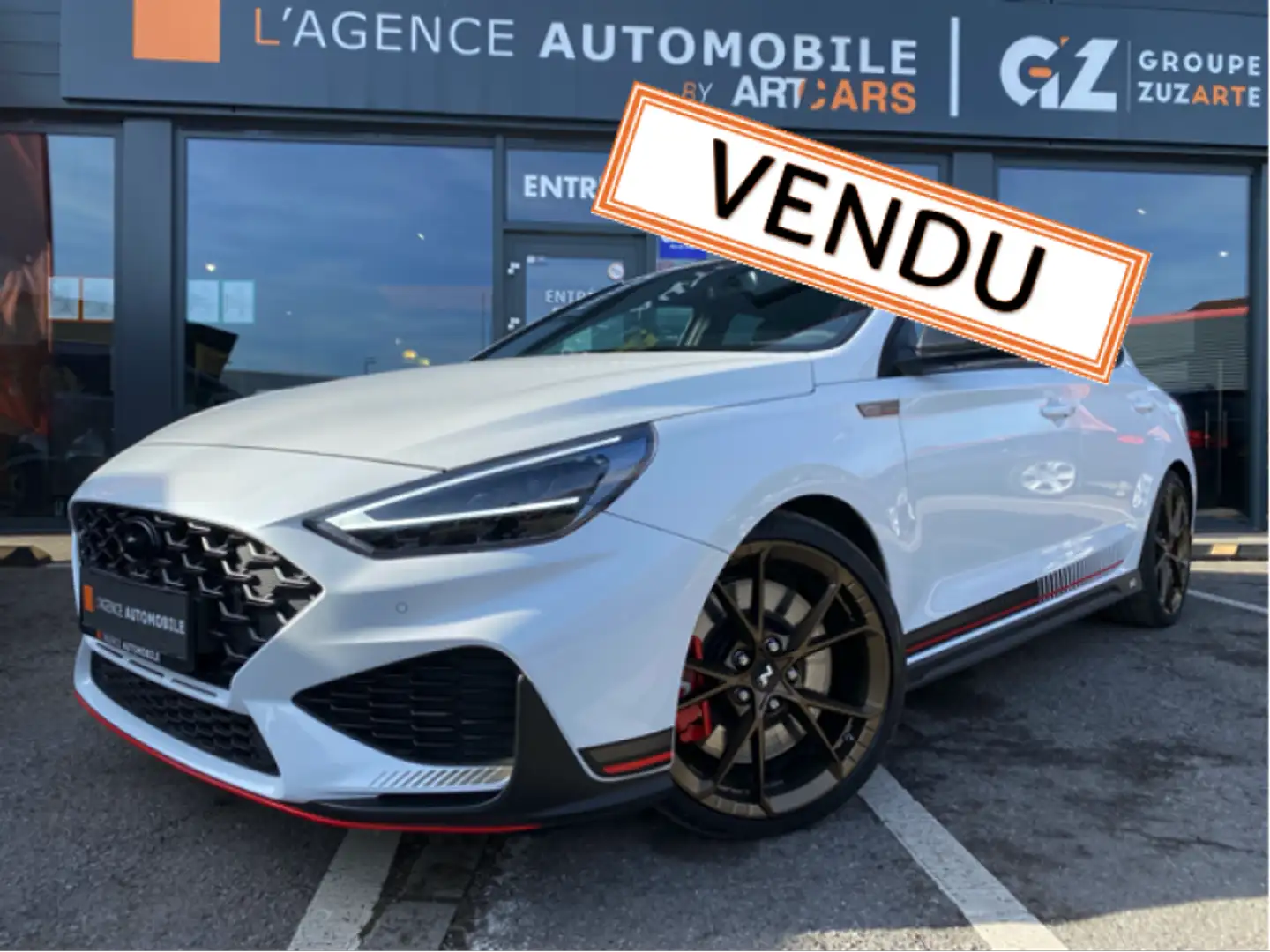 Hyundai i30 N Drive-N Limited Edition BVA Blanc - 2