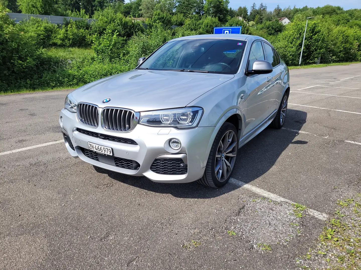 BMW X4 M X4 M40i Silber - 1