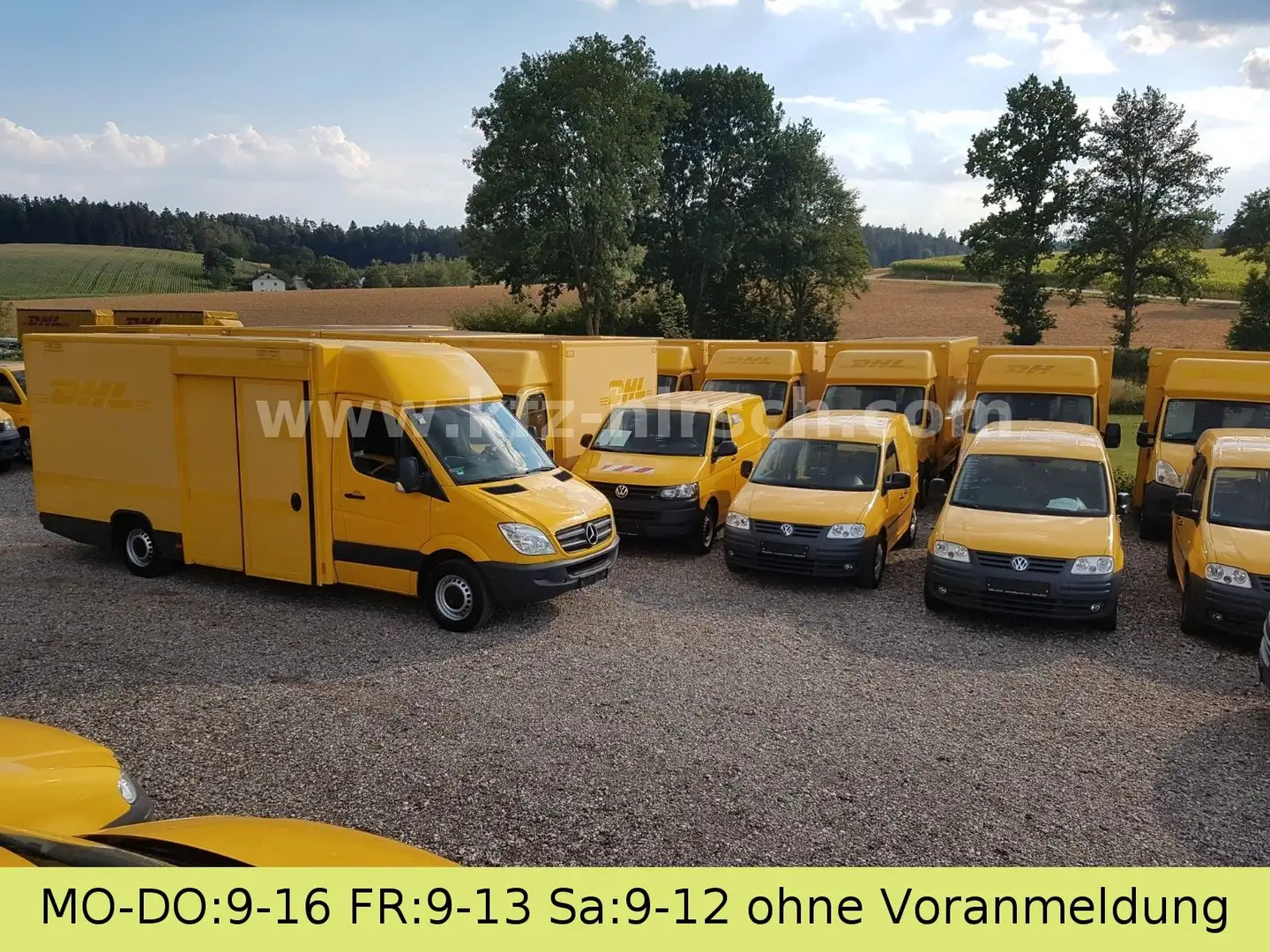 Mercedes-Benz Sprinter Koffer Integralkoffer Transporter Maxi Yellow - 2