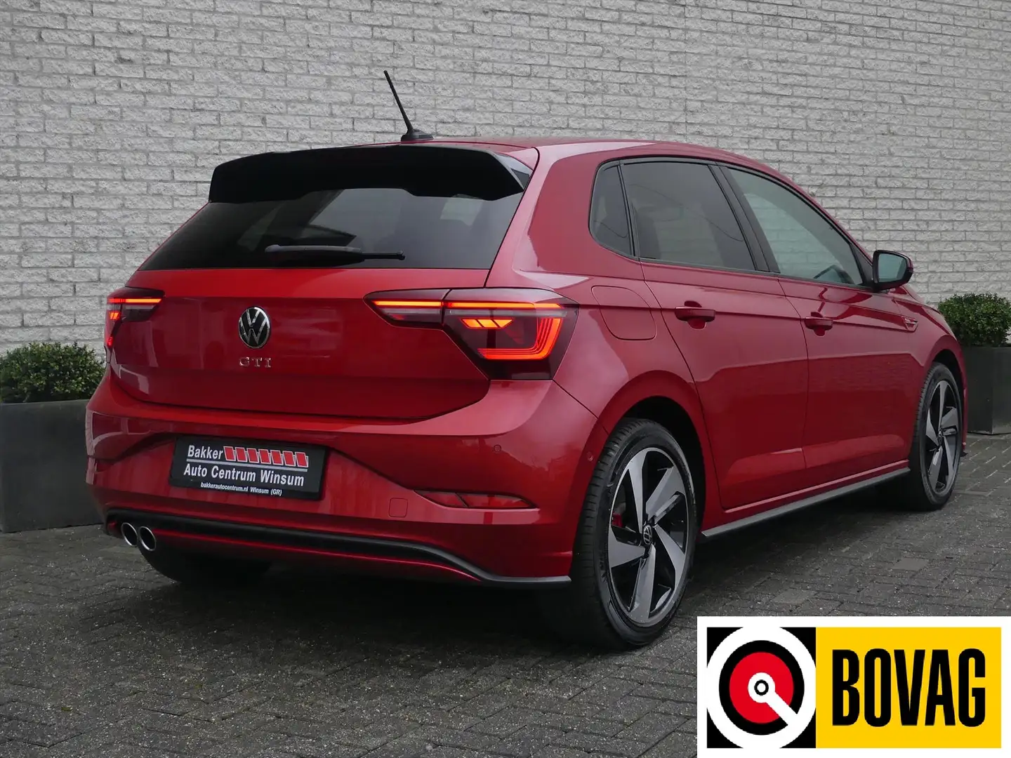 Volkswagen Polo GTI 2.0 TSI 207PK DSG VIRT.COCKPIT/IQ-LED/ADAP.CRUISE/ Červená - 2