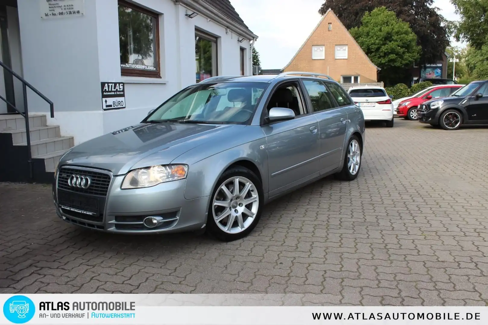 Audi A4 Avant 2.5 TDI S Line+ehrliche KM Grau - 1