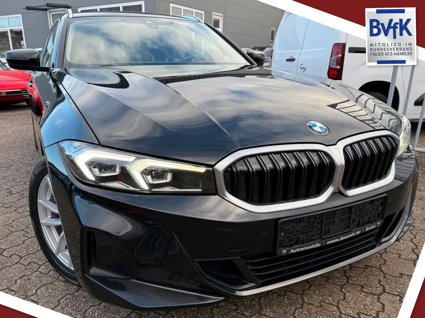 BMW 318 d Touring Widescreen, Kamera, Automatik, ... Schwarz - 1