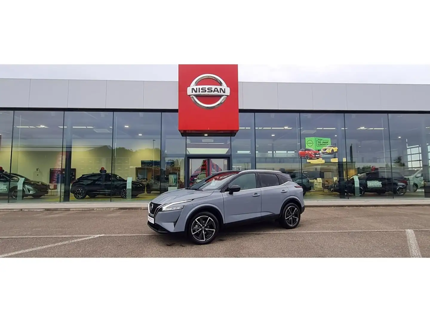 Nissan Qashqai Tekna 1.3 benz mt Gris - 1