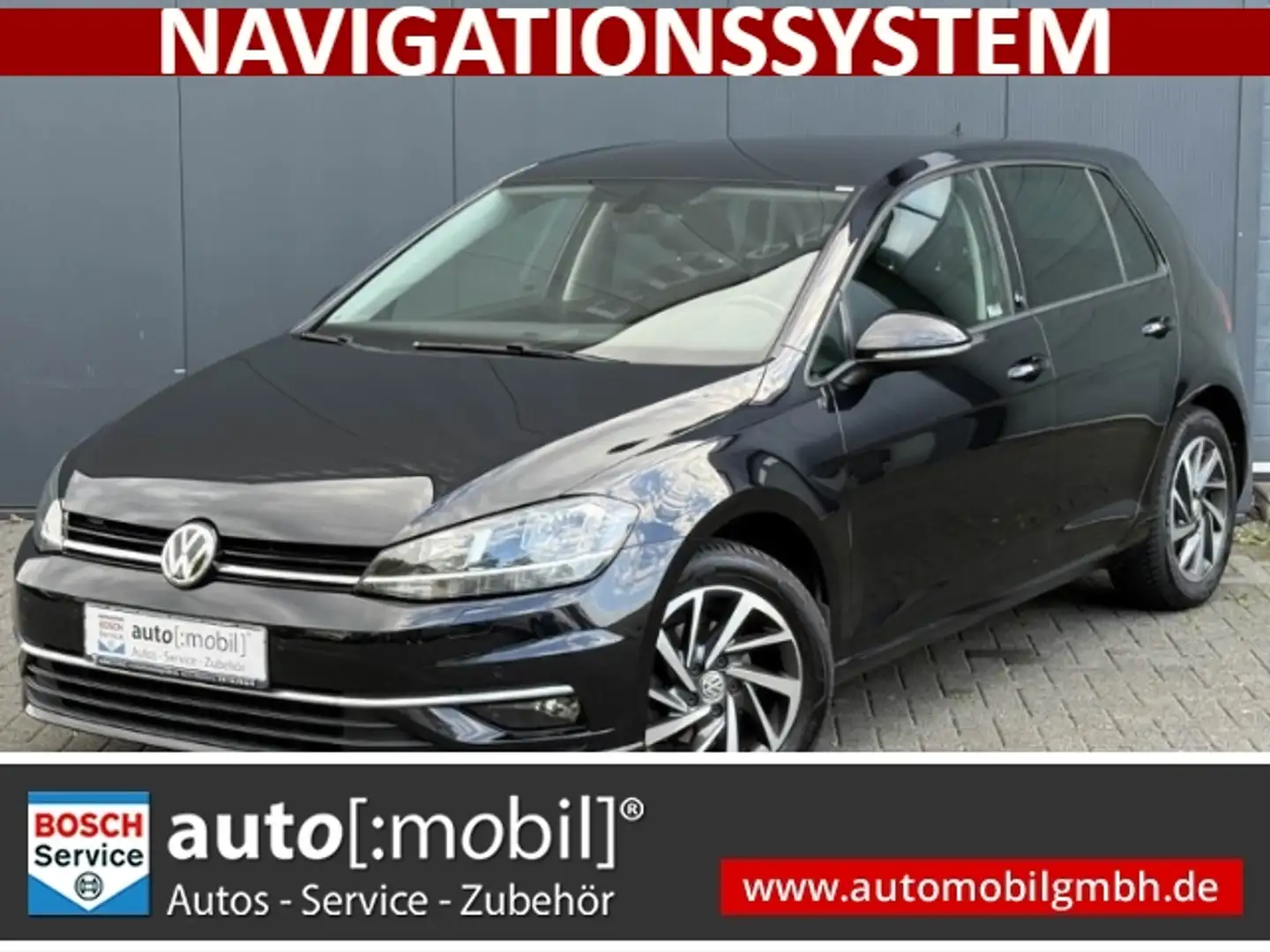 Volkswagen Golf VII 1.0 TSI SOUND+NAVI+PDC+SITZHEIZUNG Schwarz - 1