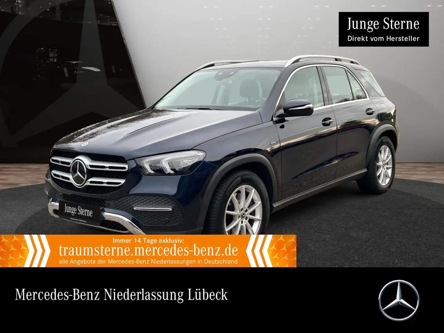 Mercedes-Benz GLE 350 de 4M MULTIBEAM+FAHRASS+KAMERA+19"+9G Blau - 1