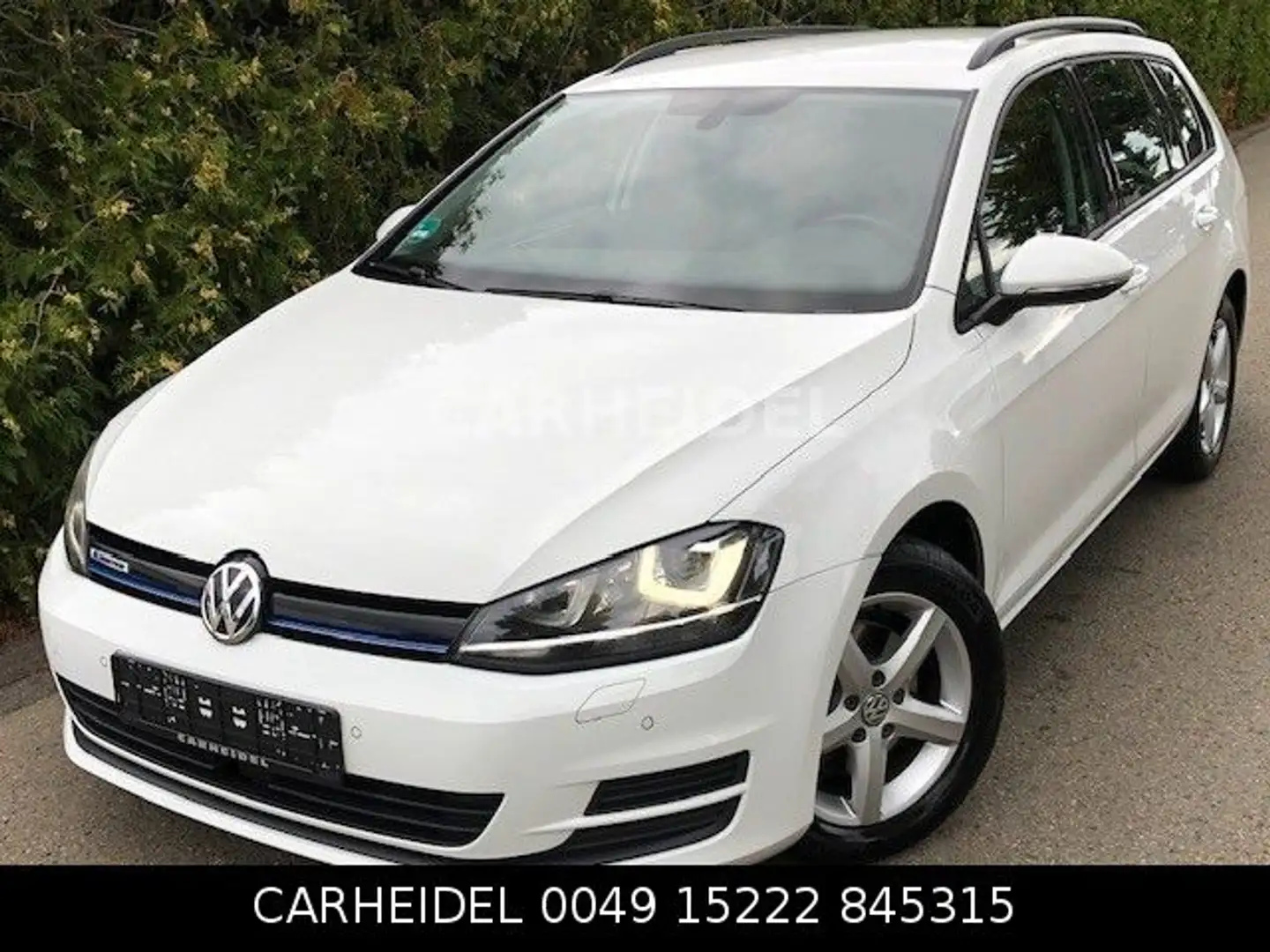 Volkswagen Golf 1.4 TGI Comfortline BlueMotion Variant Blanc - 1